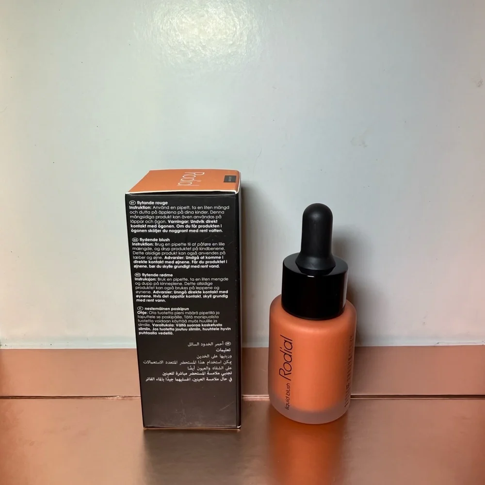 RODIAL Blush Drops Liquid Blush $55 MSRP *Apricot Sorbet* Full Size! BNIB!